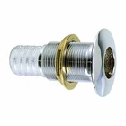 0350006DPC Perko 1" Thru-hull Fitting For Hose Chrome Plated Bronze Made ... New. Price: $67.71.