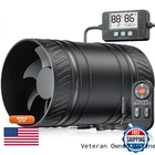 Onvean Upgraded 4-INCH Inline Duct Household Fan 6 Speed Control Temperature New. Price: $72.48.