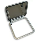 Bomar Aluminum Framed Square Hatch 16-1/2" Cutout Used. Price: $83.00.
