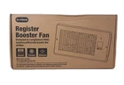 New In Open Box Xtop Bronze Register Booster Fan For 4" 10" Hole. Price: $24.99.