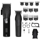 Clipzoo Professional Cordless Hair Clippers For Men & Trimmer Set, Black New. Price: $110.90.