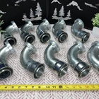 5 Qty! Bulk- Parker 90 Elbow 11926-32-32 Crimp Style Hose Fitting Flange 2'' New. Price: $1000.00.