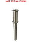 Mountain Plumbing MT742/CPB Round Lavatory Drain No Overflow Polished Chrome New. Price: $59.99.