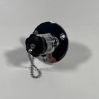 Perko Water Inlet Fitting With Plug Thru Hull Flush Port Part Number 0499DP0CHR Used. Price: $74.97.