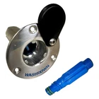 Jabsco 1-1/2" Hole Flush Mount Thru-hull Fitting New. Price: $229.97.