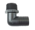 Midland Metal 33463P 1-1/2" Npt X Hose Barb 90 Elbow Adapter Fitting New. Price: $13.95.