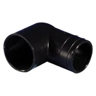 1-1/2" Hose I.d. To Female Slip-on 90 Adapter Plastic Black Elbow New. Price: $21.44.