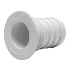 Marine East 6218W White Plastic Flush Impact Hose Barb Straight Drain Fitting New. Price: $11.95.