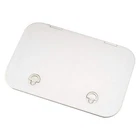 7000 Series 12-3/16" X 8-3/16" White Rectangular Low Profile Access Hatch New. Price: $104.38.