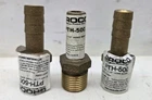 Lot Of 3 #PTH-500 Groco Marine Bronze 1/2" Npt X Hose Barb Straight Fitting New. Price: $24.95.