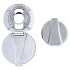 Ambassador 136-0015-CP Recessed & Lid Set (ss / Plastic Cup) (chrome) New. Price: $72.59.