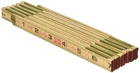 Crescent Lufkin Wood Rule, 6' Brass Ext, Black Brown - X46SLN New. Price: $31.64.