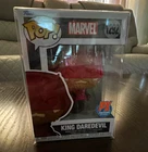 Funko Pop! Vinyl: Marvel - King Daredevil Px Previews Exclusive #1292 New. Price: $15.00.
