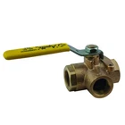 Apollo Valves 7060801 Manual 3-WAY Ball Valve, 2", Bronze New. Price: $207.99.