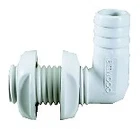 Attwood 3877-3 90 Degree Thru-hull Connector Fitting White 3/4" New. Price: $11.24.