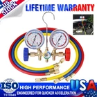 Air Vacuum Pump Professional A/c Conditioner 3-WAY Hvac Manifold Gauge Set New. Price: $31.93.