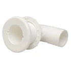 Marine Boat Thru Hull TH-1592-B 90 Degree 1/2 Inch White New. Price: $11.01.