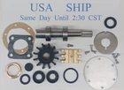 Major Repair Kit With Shaft 5857-0000 & Drive Coupling For Jabsco Pump 5850-0001 New. Price: $235.00.