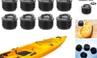 Lyreh 8PCS Kayak Scupper Plug Kit, Universal Watertight Rubber Push-in Rib New. Price: $18.97.