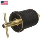 Attwood 11587-4 T-handle Plug For 1-INCH-DIAMETER Drains Locks Place New. Price: $10.25.
