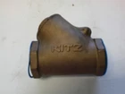 Kitz Bronze Check Valve 2", 125S, 200 Wog, Y Pattern New. Price: $135.70.