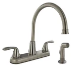 Valterra PF231401 Airfusion Brushed Nickel Hi-arc Hybrid Kitchen Faucet New. Price: $89.76.