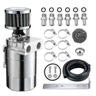 Evil Energy Oil Catch Can, 300ML Baffled With Breather 5 Ft, Silver New. Price: $69.45.
