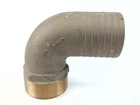 Groco PTHC-4000 Boat Marine Bronze 4" Npt To Hose 90 Full Flow Elbow Fitting New. Price: $499.95.