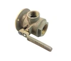 Groco SBV-2000-P Bronze 1-1/2 Side Port X Full Flow Flanged Safety Seacock New. Price: $499.95.