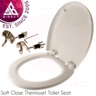 Tecma T-236TBFR Silence Thermosetting Soft Close Seat For Elegance Toilets New. Price: $299.46.