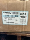 Press 2-1/2 Lf Full Port Ball Valve Combraco New. Price: $249.00.