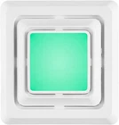 Broan-nutone FG600RGBS Customizable Color Changing Led Standard, Bright White New. Price: $71.99.