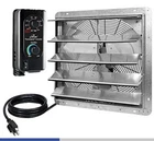 Iliving 18" Wall Mounted Shutter Exhaust Fan, Automatic Assorted Styles New. Price: $154.39.