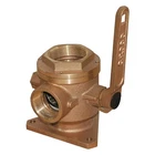 Groco 1/2" Safety Seacock & Adaptor With Side Port SBV-2500-P New. Price: $1004.00.