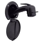 Ambassador 136-0000-KP-R Recessed Shower- Black Cup & Lid, Small Sprayer New. Price: $60.49.
