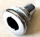 Marine Fitting Straight Thru Hull " Brite Stainless Steel Look TH-1500CP-DP New. Price: $14.25.