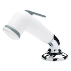 Scandvik Glass Reinforced Plastic White Elbow Sprayer 6' Nylon Hose New. Price: $117.01.