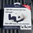 Attwood Marine Sahara MK2 S1200 Bilge Pump Gph 12V Automatic 5512-7 New. Price: $95.00.