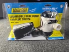 Seachoice Submersible Bilge Pump And Float Switch 500 Gph 12V Model 19201 New. Price: $44.99.
