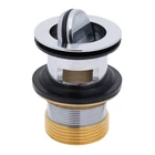 Ambassador S01-0504-CP-R 1/2" Drain, Flip (w/ Overflow), Straight New. Price: $43.18.