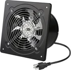 Nalle Exhaust Fan 80W 500CFM Through-wall Installation 8INCH, Black New. Price: $50.46.