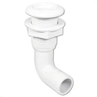 1" Angled Thru-hull Fitting White Abs Plastic For Boat & Pontoon FO4980 New. Price: $23.40.