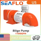 Seaflo Bilge Pump Automatic Boat Marine Water Low Profile 12V 1100GPH. Price: $69.99.