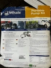 Whale Portable Pump Kit, Gp 1642, New/opened. Price: $62.50.