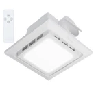 Hawkrown 2-1 Bathroom Exhaust Fan W/light 140 Cfm For Celling Open. Price: $33.99.