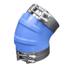 Trident 8" 45 Degree Blue Silicone Molded Wet Exhaust New. Price: $321.24.