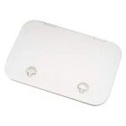 7000 Series 21-3/8" X 12-1/8" Cream Rectangular Low Profile Access Hatch New. Price: $151.80.