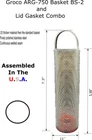 Stainless Sea Strainer Basket By Unique Boat Parts Fits GROCO-ARG-750 BS-2 New. Price: $51.95.