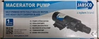 New Jabsco 18590-2092 Macerator Waste Pump 12V Dc Marine Self-priming 1-1/2" 1". Price: $195.00.