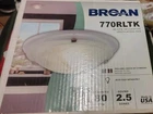 Broan 770RLTK 80 Cfm Decorative Exhaust Ventilation Fan W/ Light, White New. Price: $89.99.